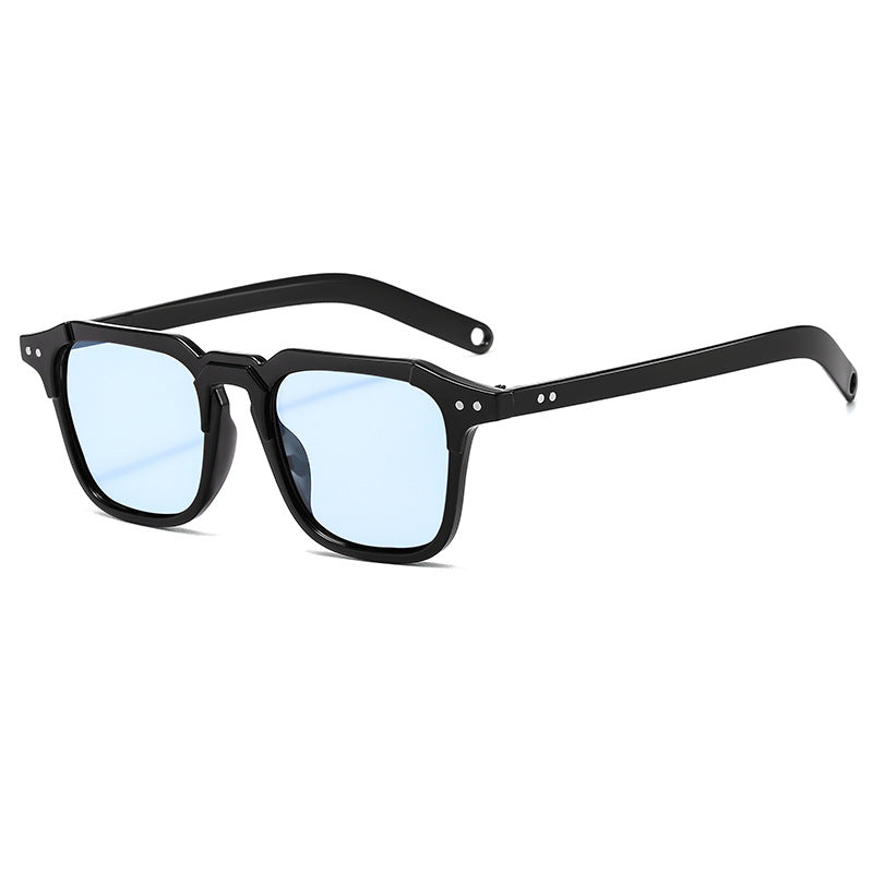 Herren Retro-inspirierte auffällige quadratische Sonnenbrille Brehn