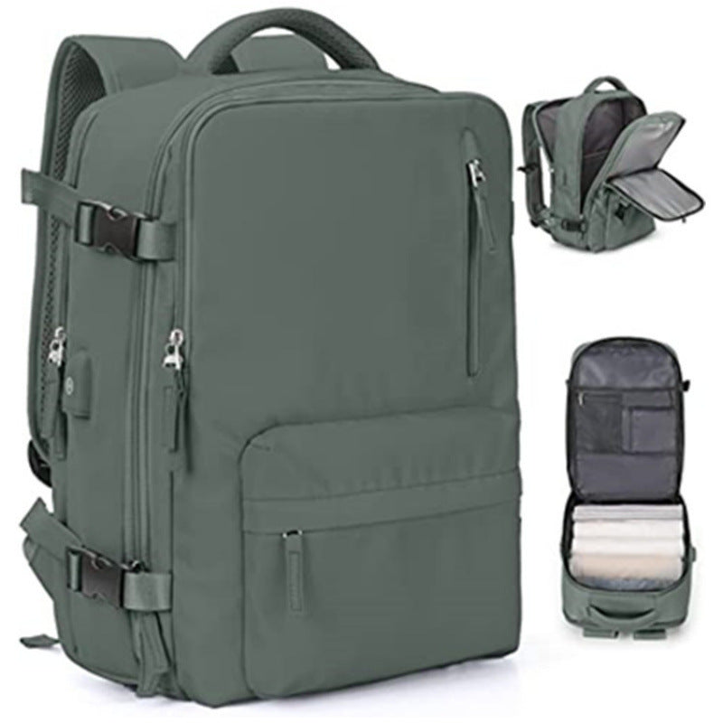 Multi-Fach Stilvoller Reise-Rucksack Brehn