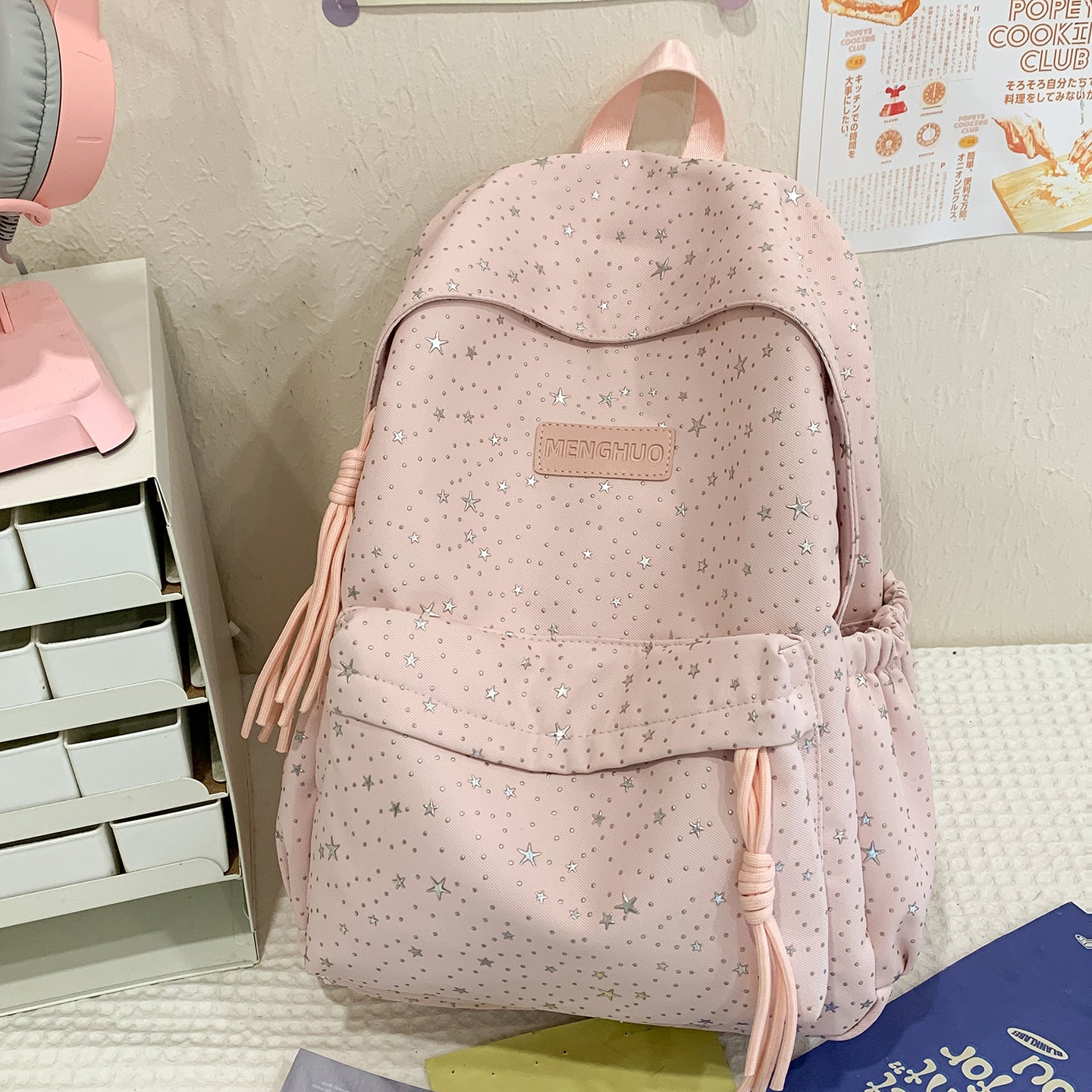 Star-Print Freizeit Schul Rucksack Brehn