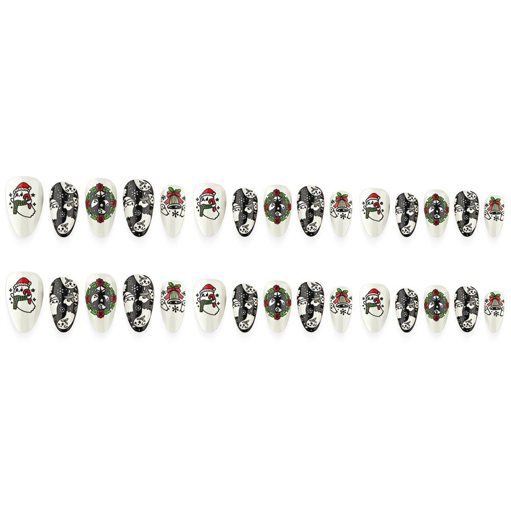 Weihnachtsmotiv Nagel-Set Brehn