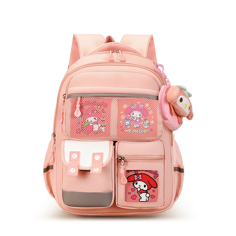 Rucksack mit Verspieltem Design und Vielseitigen Taschen Brehn