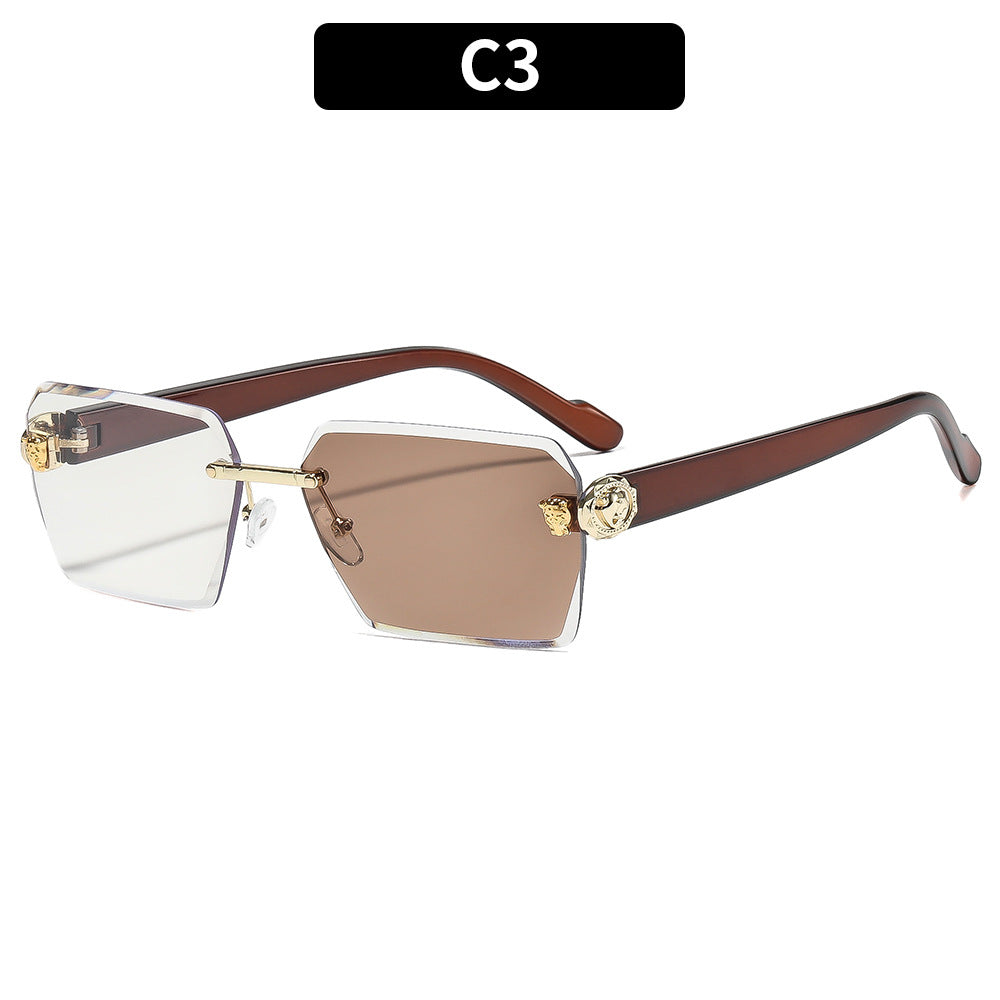 Chic hexagonale Brillen