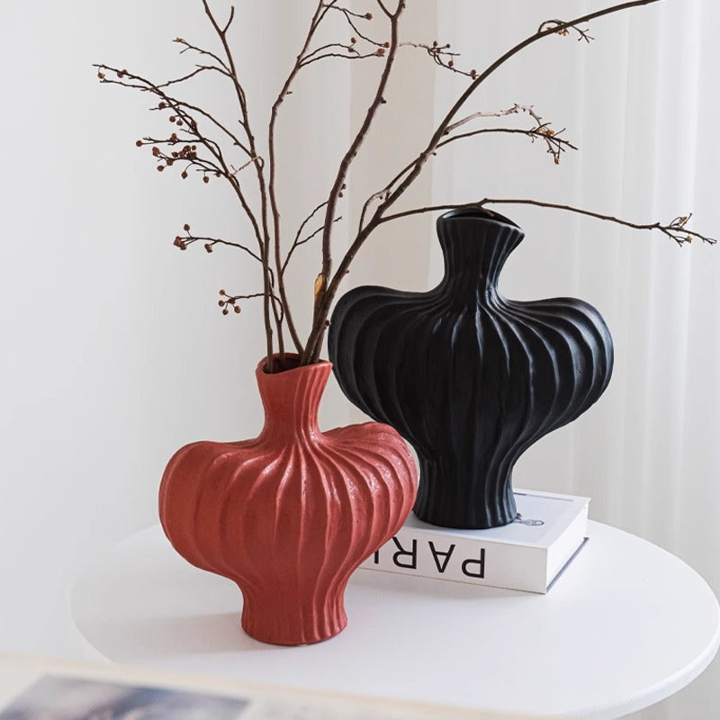 Stilvolle Keramikkunst Vase Brehn