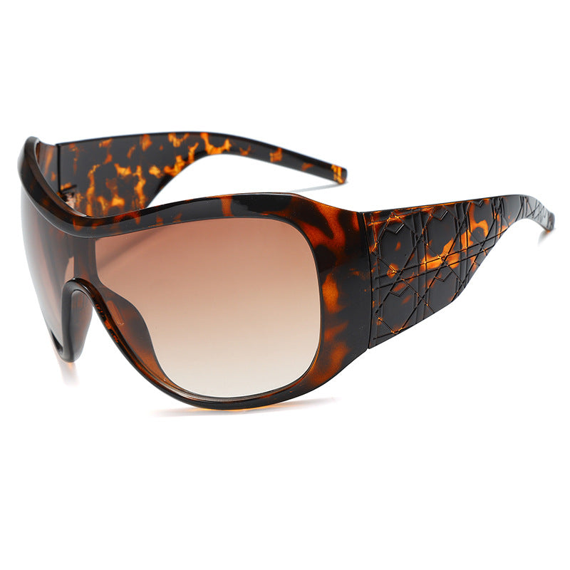 Sportive Herren-Wrap-Around-Sonnenbrille Brehn