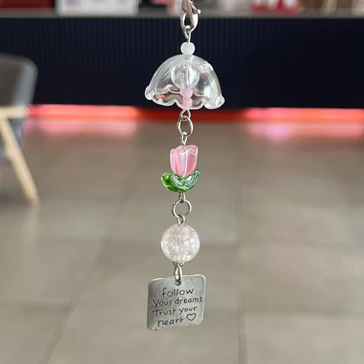 Dekorativer Blumenschmuck Schlüsselanhänger Brehn