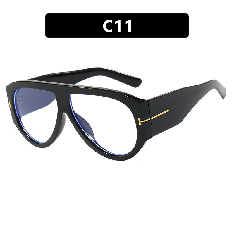 Damen Geometrische Sonnenbrille mit modernem Rahmen und polarisierten Gläsern Brehn