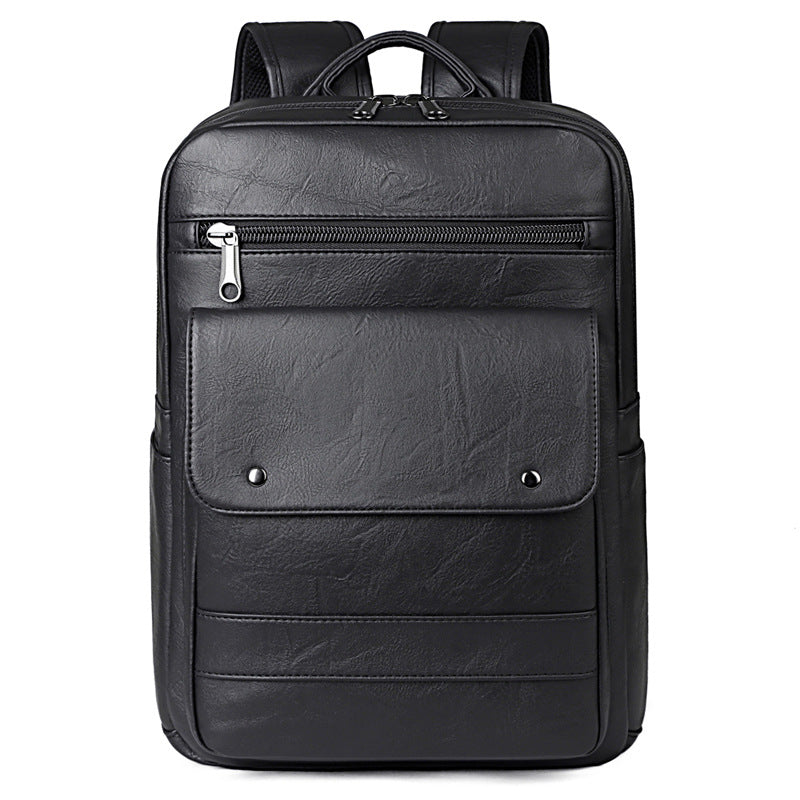 Rucksack Aus Hochwertigem Kunstleder mit Viel Stauraum und Ergonomischem Design Brehn