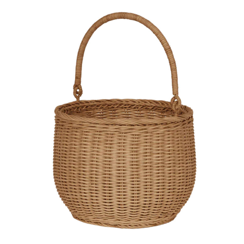 Multifunktionaler geflochtener Aufbewahrungskorb Brehn