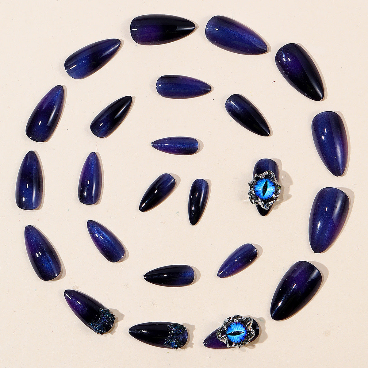 Gothic Fantasy Nagelkunst Set Brehn