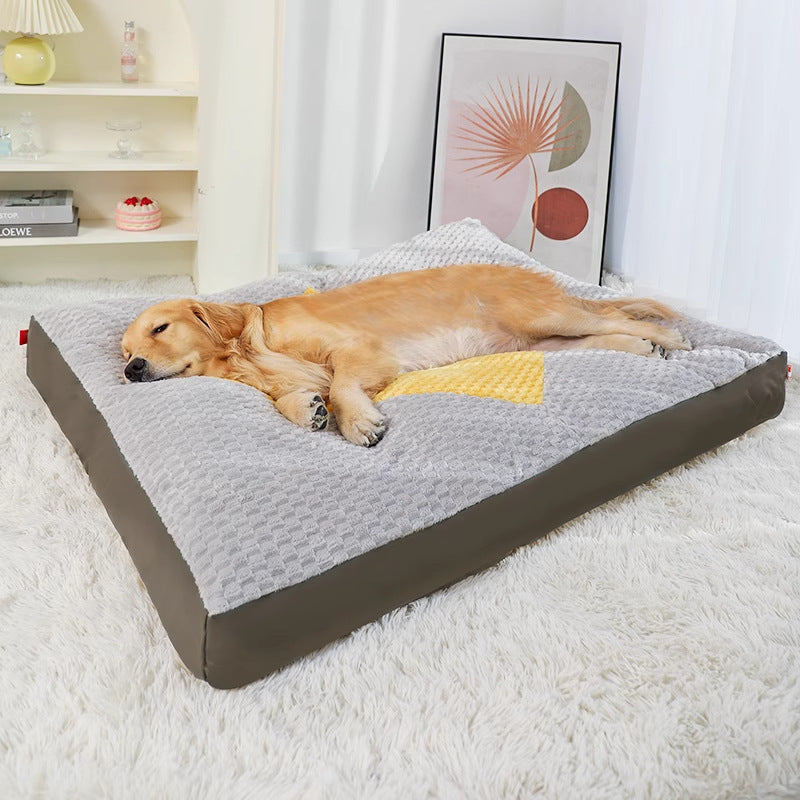 Bequeme Plüsch Hundebett