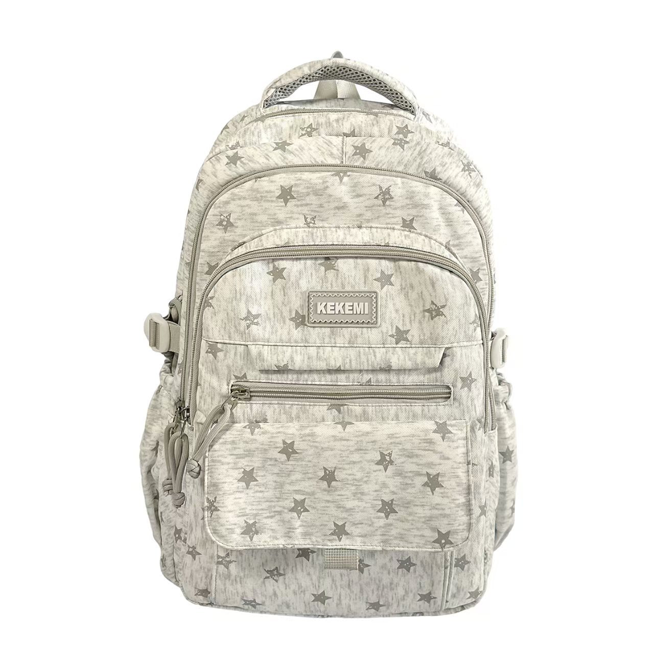 Multi-Pocket Sternmuster Rucksack Brehn