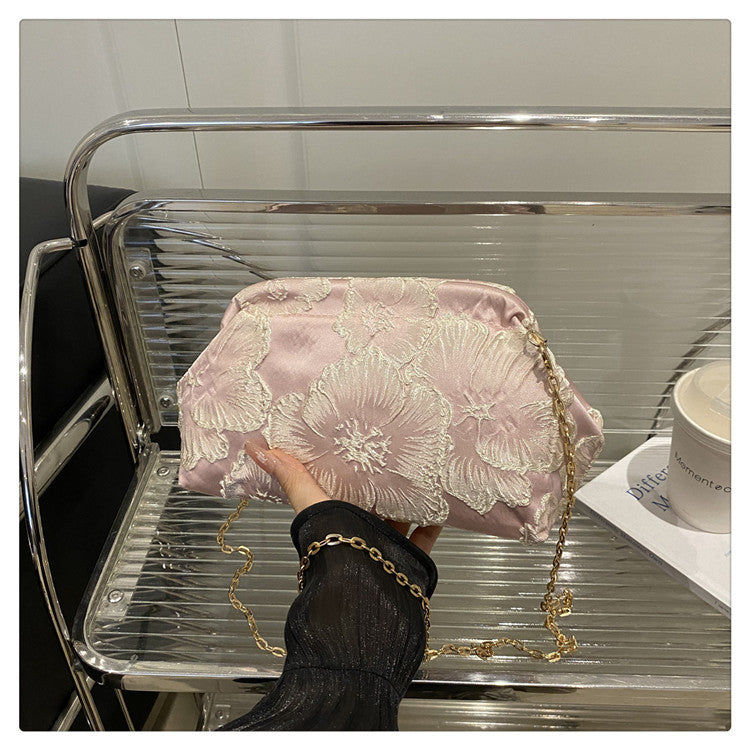 Florale Verzierte Abendtasche Brehn