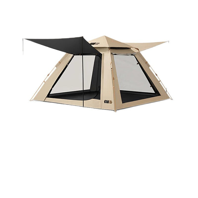 Multifunktionales Campingzelt Mit Sonnenschutzdach Brehn