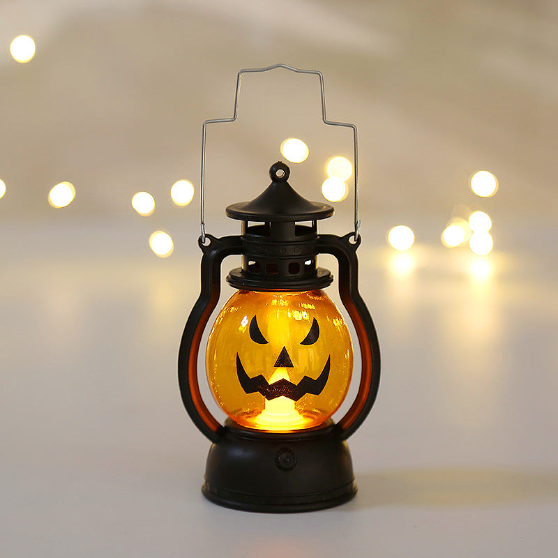 Gruselige Halloweenlaterne