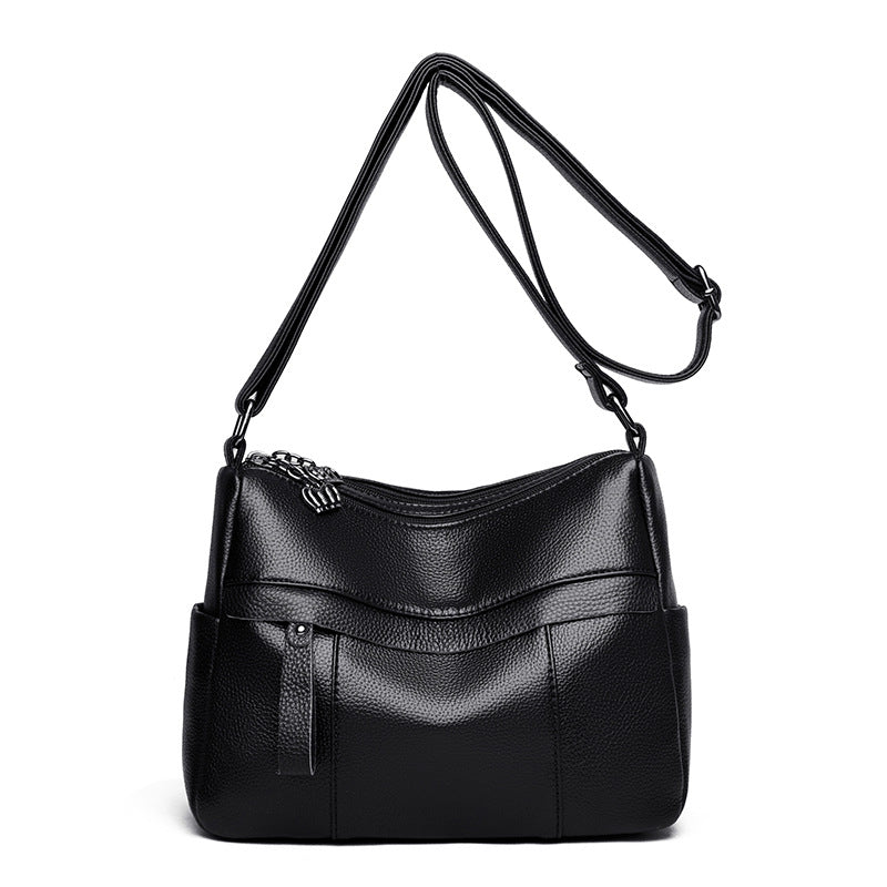 Elegante Mehrfachtasche Schultertasche Brehn