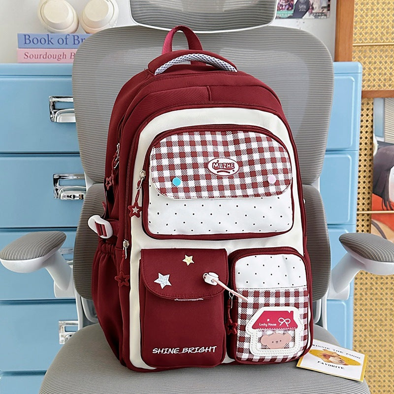 Multifunktionaler niedlicher Charakter-Schulrucksack