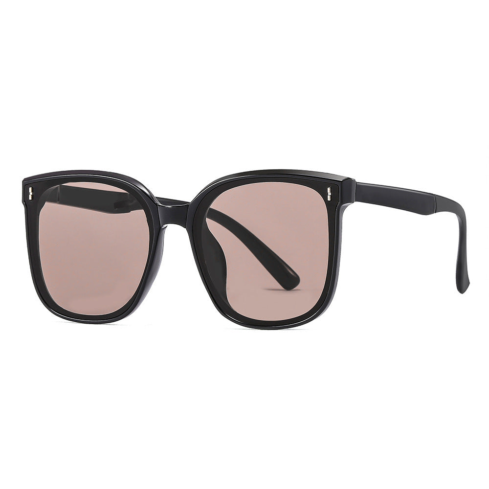Damen modische Sonnenbrille mit quadratischem Rahmen und UV-Schutz Brehn