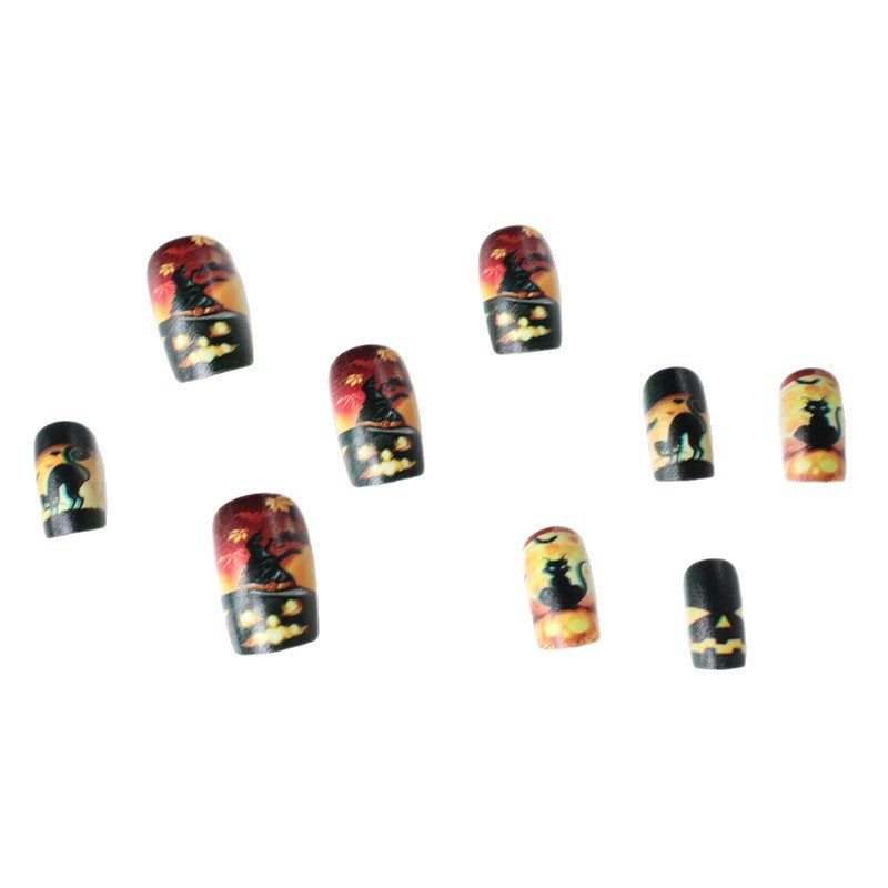 Halloween-Themen-Nagelkunst-Aufkleber Brehn