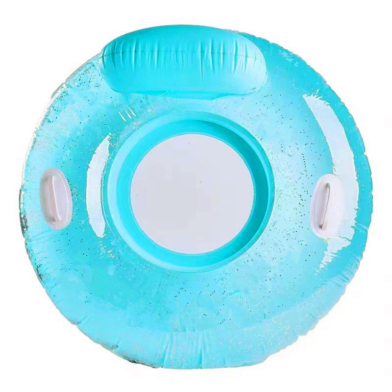 Damen Aufblasbarer Komfort-Schwimmring mit Netzoberfläche Brehn