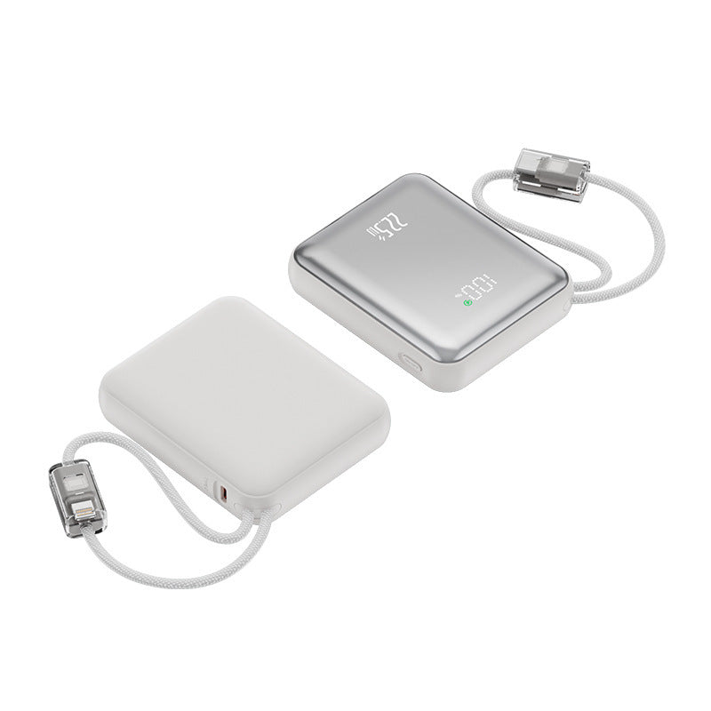 Powerbank mit integrierter Schnellladefunktion und digitaler Kapazitätsanzeige Brehn