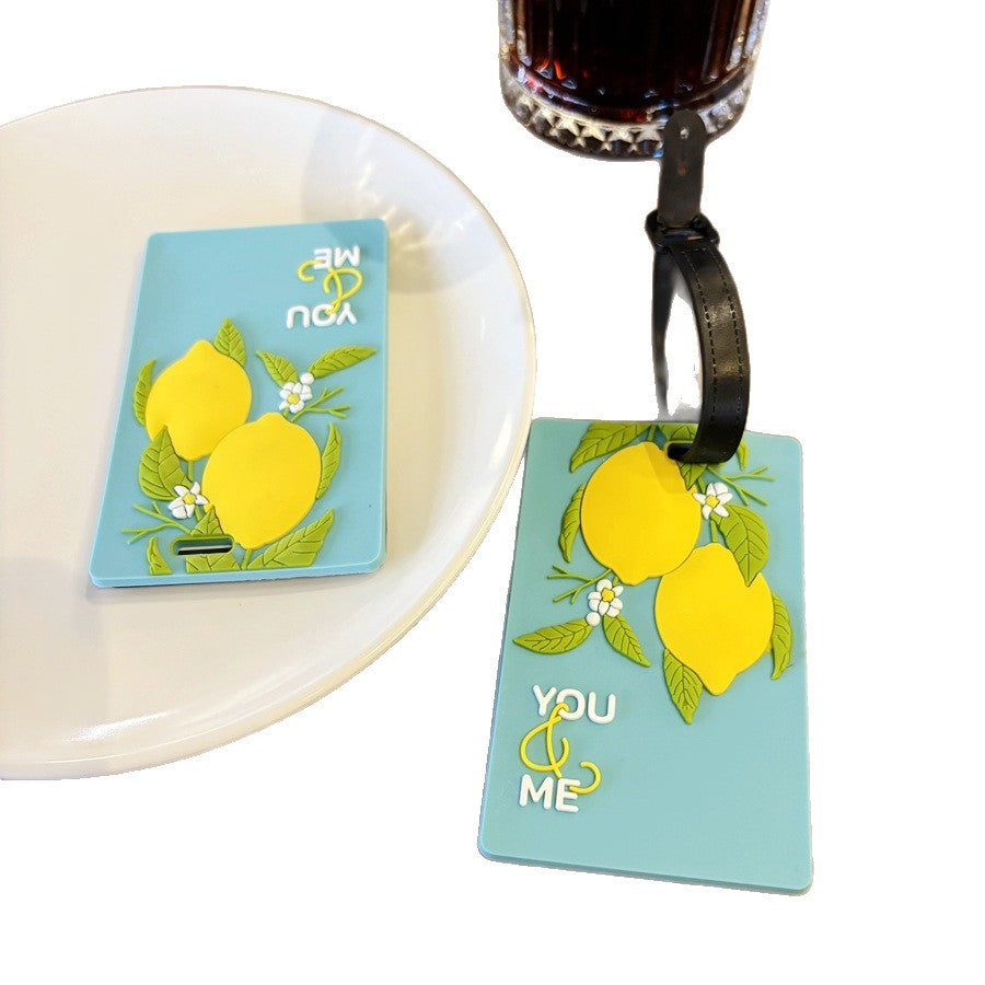 Fun Obst-Themen Gepäckanhänger Brehn