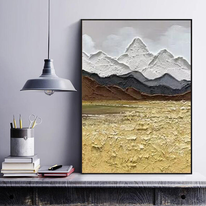 Texturiertes Berglandschaft Wandkunst Dekoration