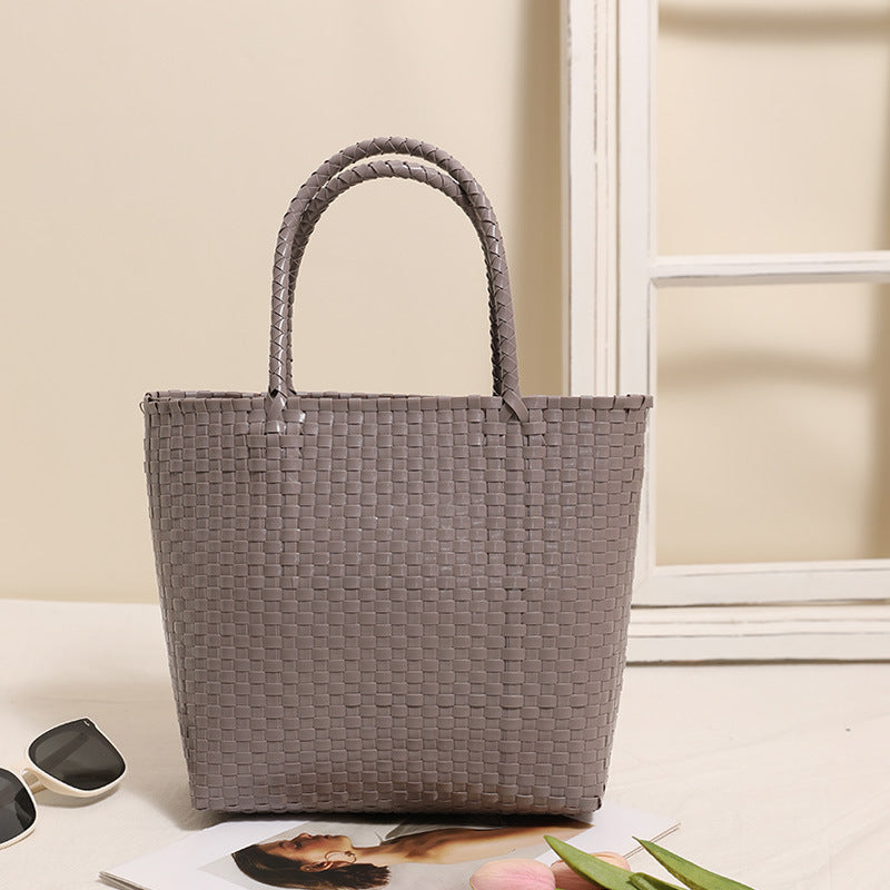 Geflochtene Freizeit Shopper-Tasche Brehn