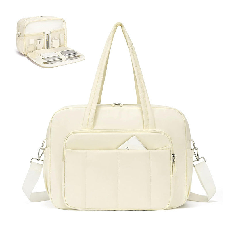 Multifunktionale Laptop Schultertasche Brehn