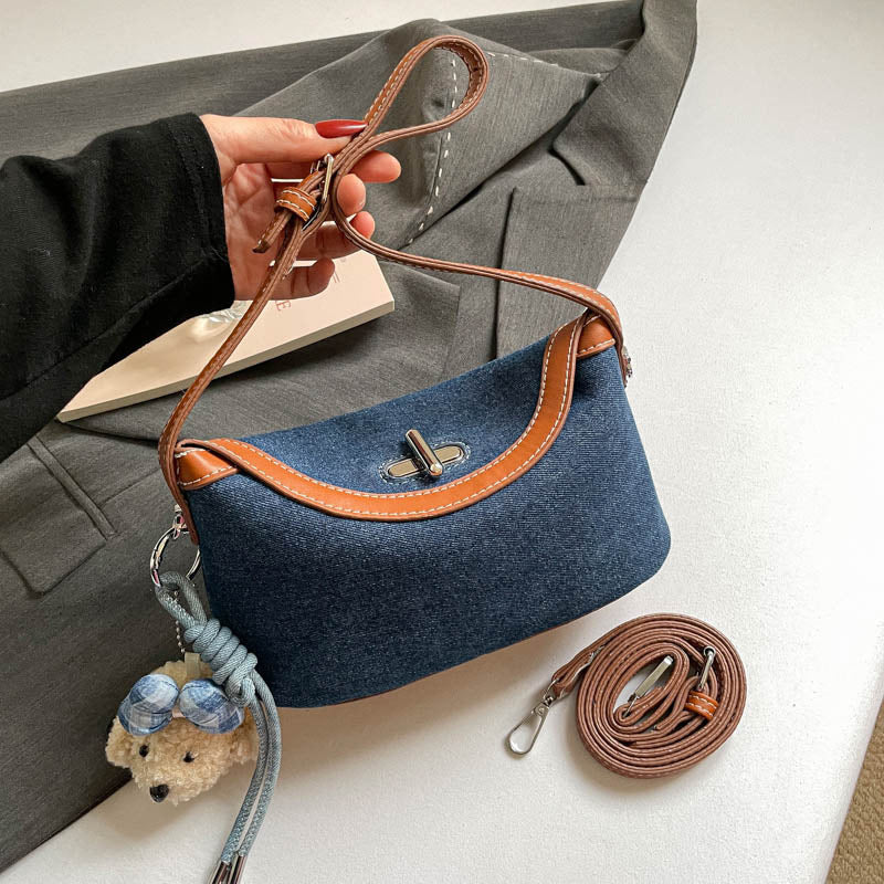 Stylische Denim Umhängetasche Brehn