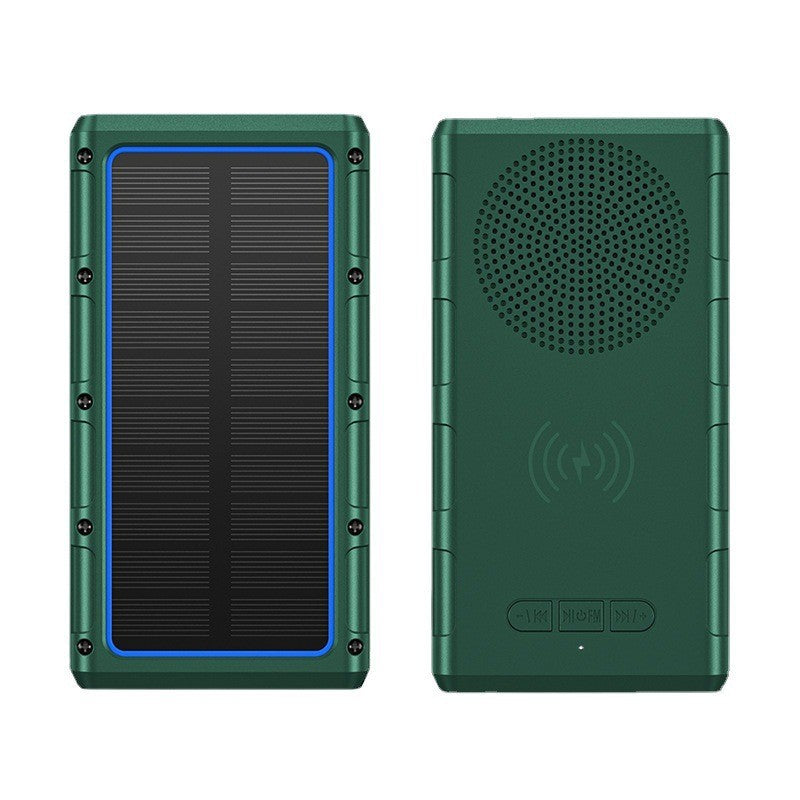 Solar Powerbank mit Kabelloser Ladefunktion Brehn