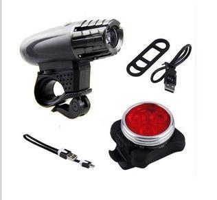 Fahrrad Vorder- und Rücklicht Set Brehn
