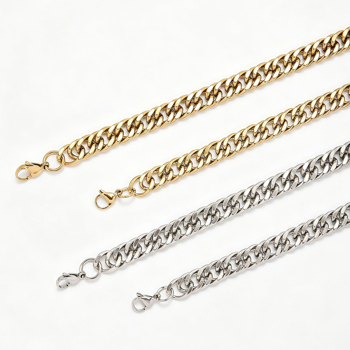 Schwergewicht Curb Link Kettenarmband Brehn