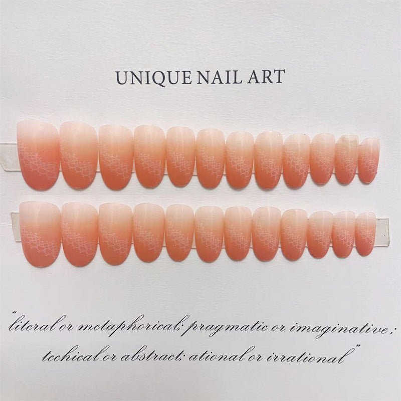 Elegantes Gradient Press-On Nagel Set