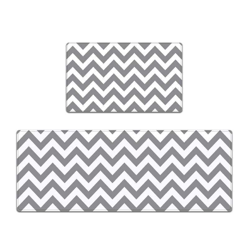 Moderne Chevron-Muster Küchenmatte Set Brehn