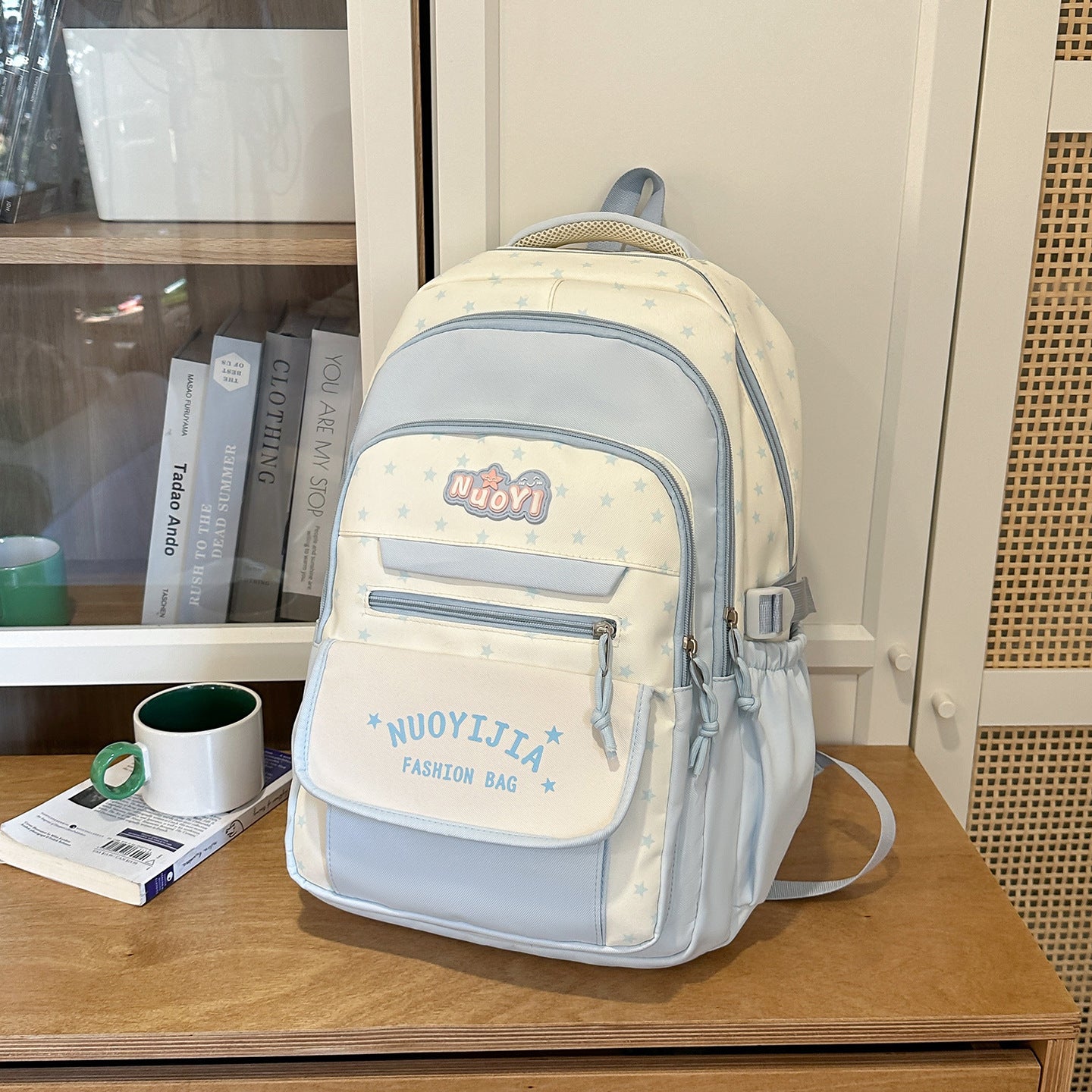 Große Kapazität Multi-Taschen Mode Schulrucksack
