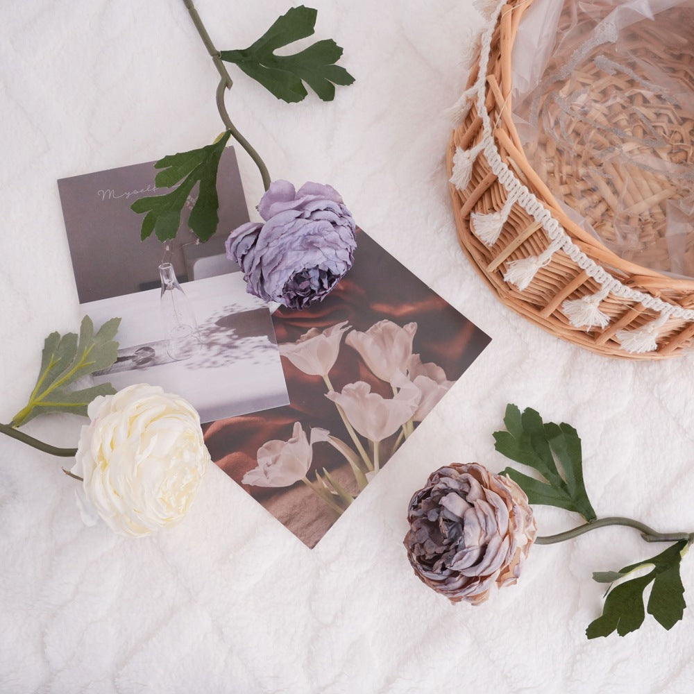 Realistischer Blumenstängel mit detaillierten Blütenblättern