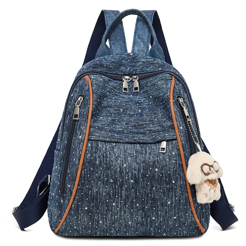 Casual Denim-Style Rucksack Brehn