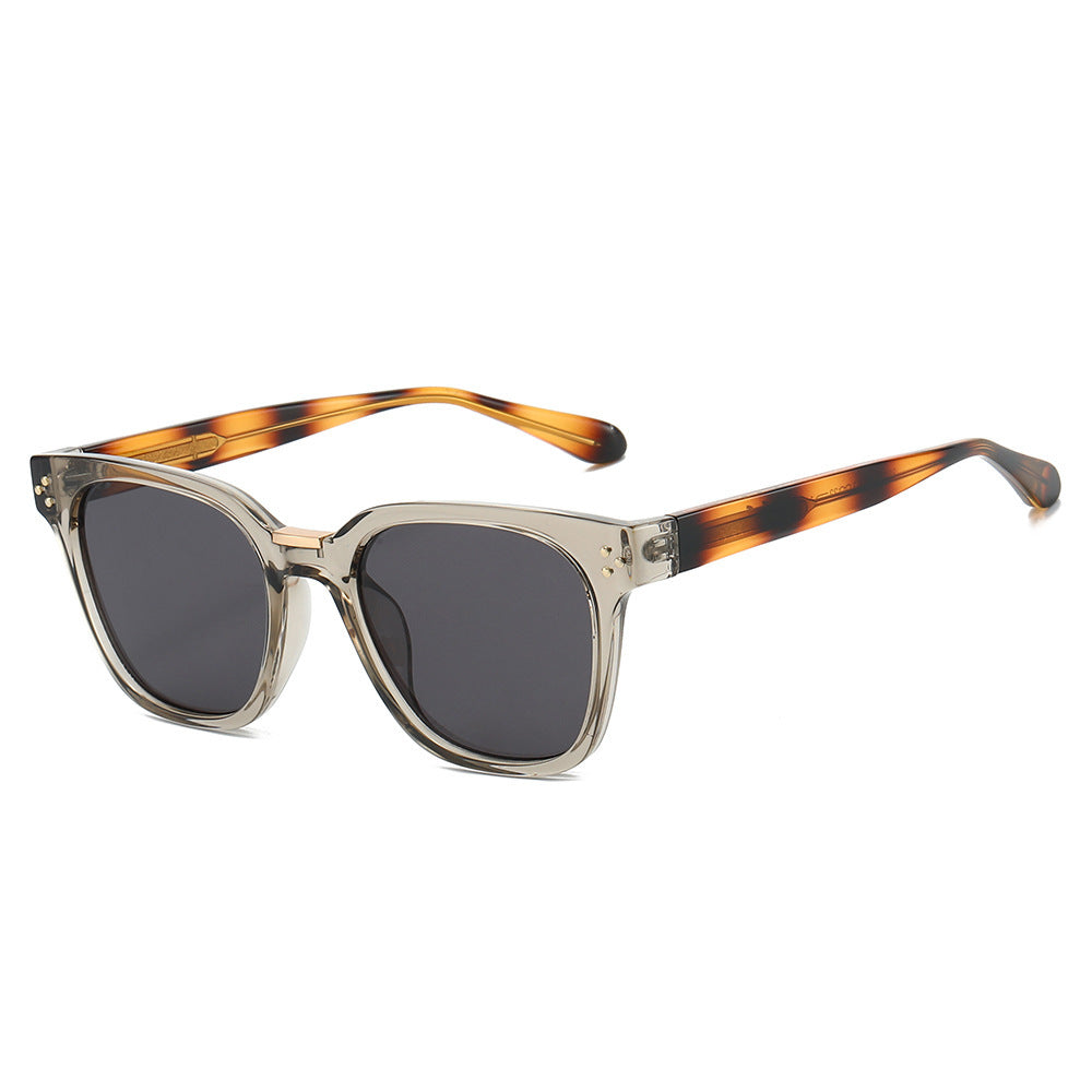 Damen Geometrische Sonnenbrille mit breitem Rahmen und UV-Schutz Brehn