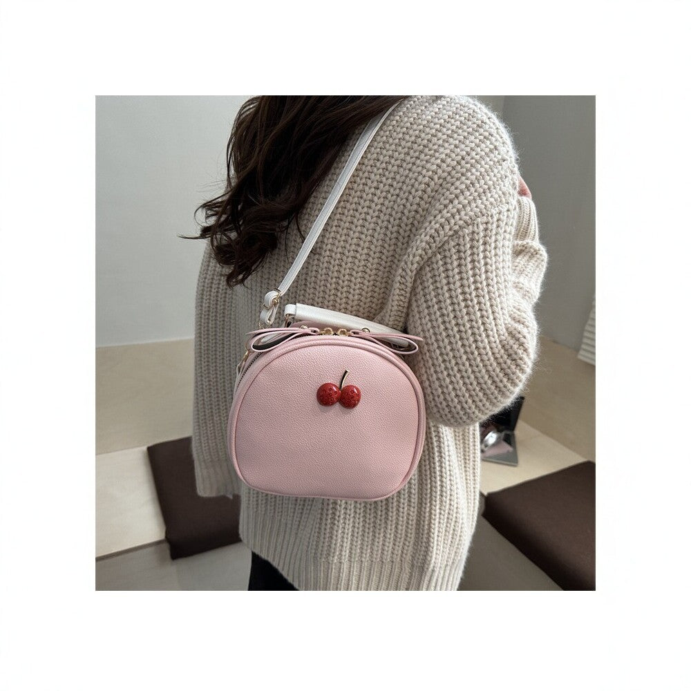 Verspielt Kirschen-Themen Handtasche