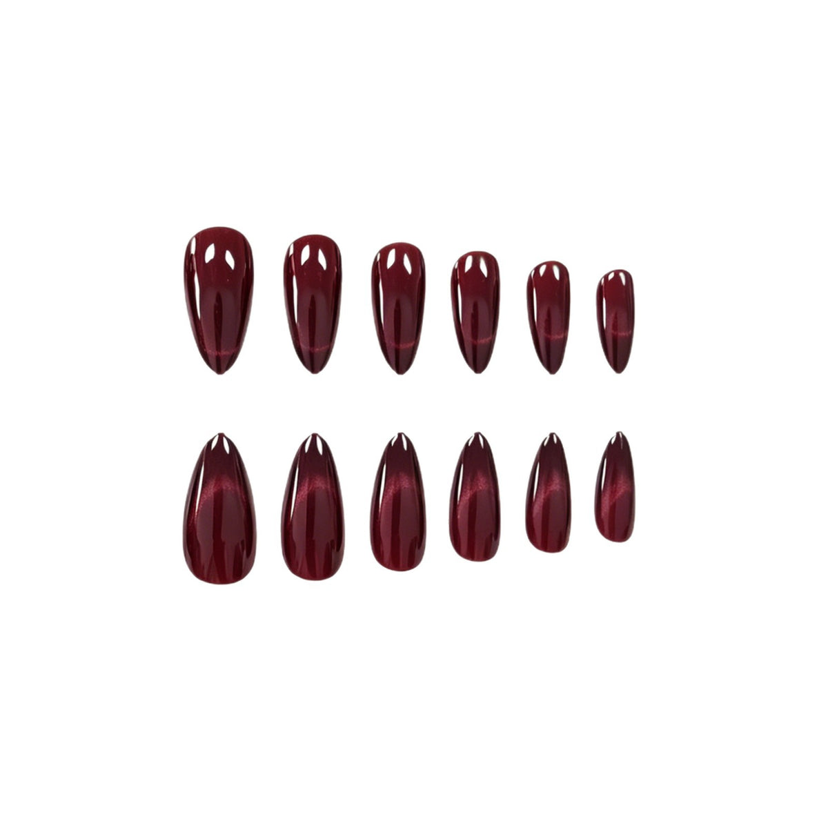 Premium Glänzende Stiletto-Nagelverzierungen Brehn