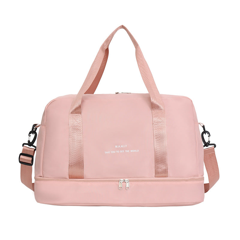 Sportliche Reisetasche Mit Verstellbarem Schulterriemen Brehn