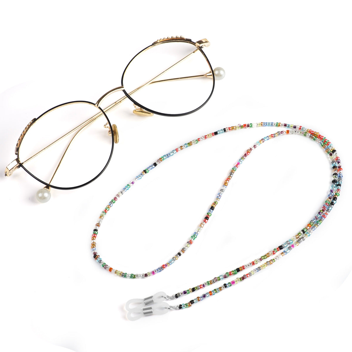 Perlen Brille Kette Brehn