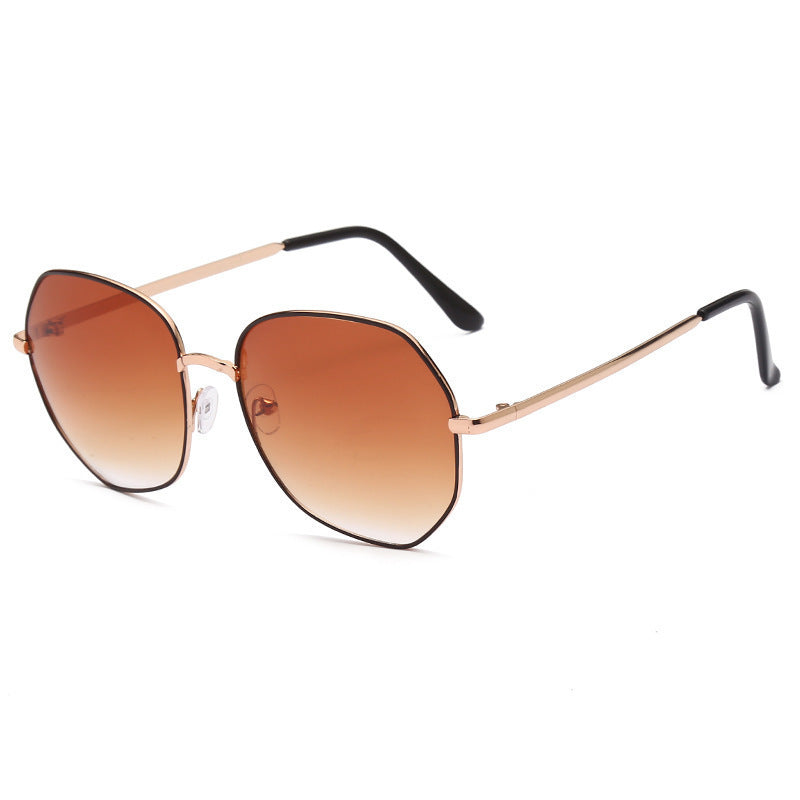 Damen modische Sonnenbrille mit achtckiger Form und polarisierten Gläsern Brehn