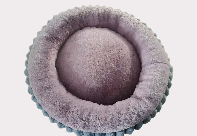 Plüsch Rund Nest Hundebett