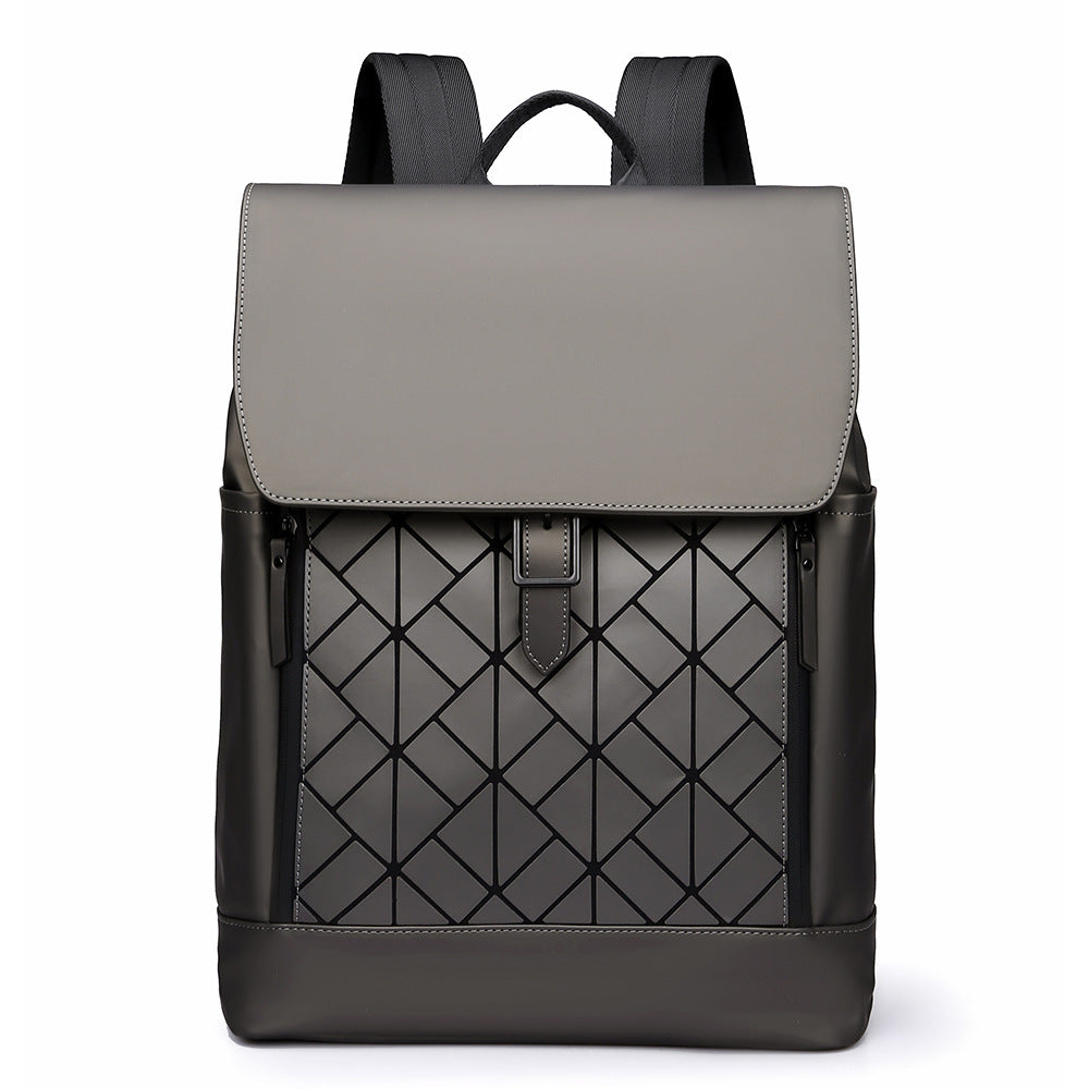 Geometrisch gemusterter Rucksack Brehn