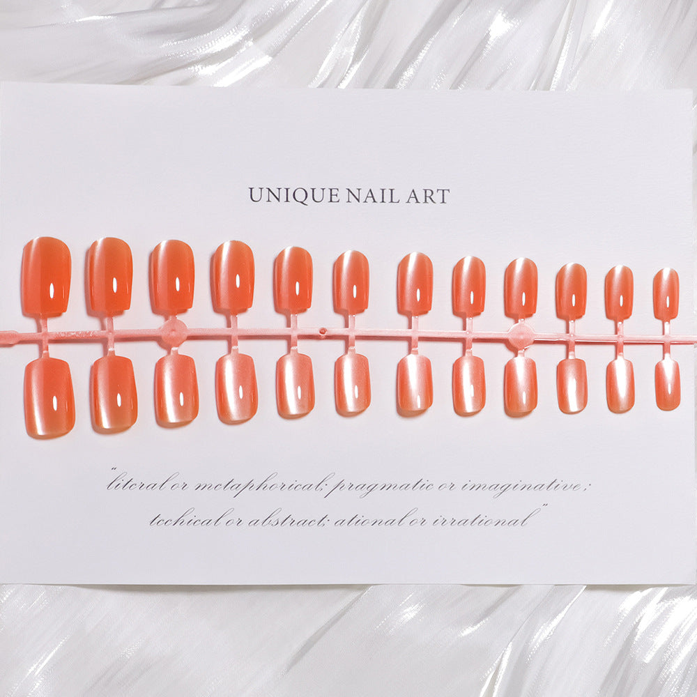 Einzigartiges Press-On Nageldesign Set Brehn
