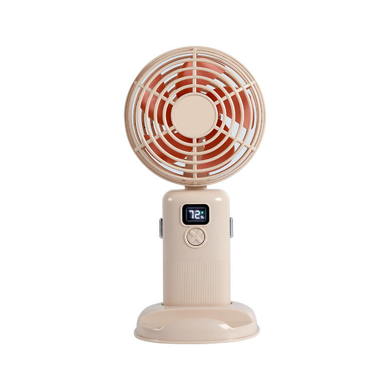 Damen tragbarer Mini Ventilator mit digitaler Geschwindigkeitsanzeige Brehn