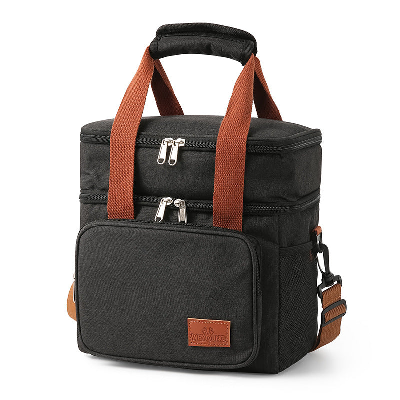 Damen Isolierte Picknicktasche mit abnehmbaren Schulterriemen Brehn