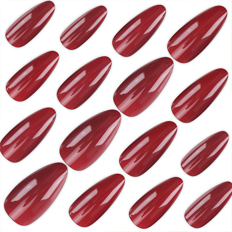 Premium Glänzende Stiletto Nagelkunst Brehn