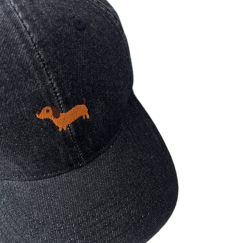 Damen Freizeit Bestickte Hundethemen Baseballmütze Brehn